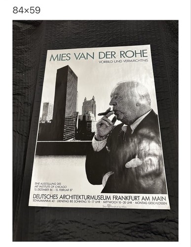 Raro poster germania 1986 - germania, mies