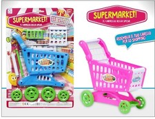 Carrello Supermercato Giocattolo Carrello della Spesa Super Market Gioco Spesa