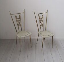 ✅ COPPIA SEDIE CHIAVARINE ITALIAN DESIGN EPOCA 1960 VINTAGE ITALIANO - 4049