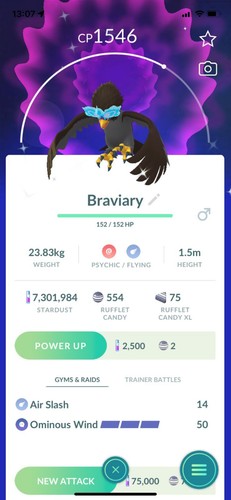 Shiny braviario - shiny,