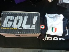 BOX+20 DVD GOL! I 3000 GOL DELLA JUVENTUS-BONIPERTI/DEL PIERO+Maglia C7 RONALDO