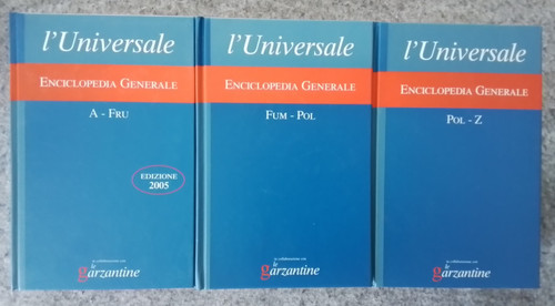 Enciclopedia generale - enciclopedia,