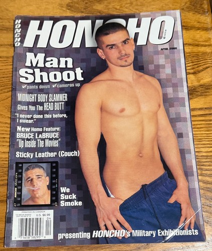 Vintage honcho magazine - magazine, april