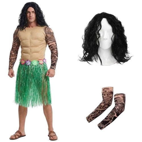 Costume hawaiano demi god - costume,