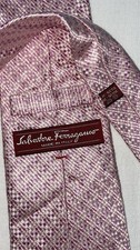 Cravatta Salvatore Ferragamo 100% Seta