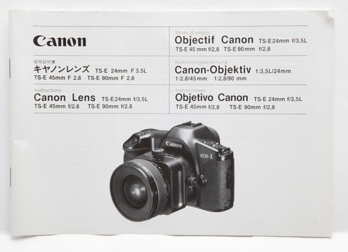 Canon obiettivo e 24mm - , ts-e