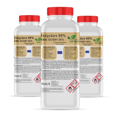 Acido acetico qualità - 3l,