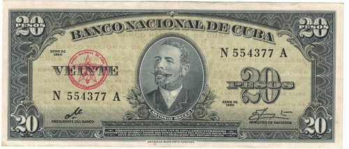 Banco nacional pesos - pesos, 1960