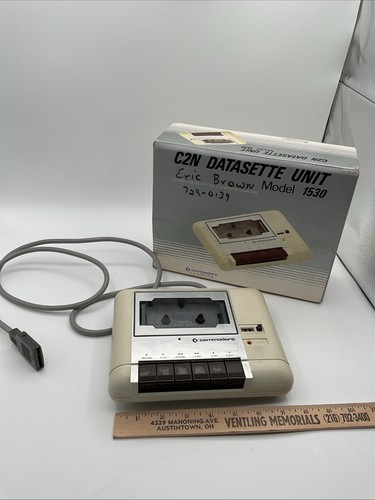 Commodore c2n datasette - commodore,