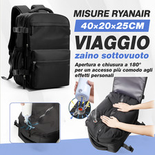Zaino da Viaggio Comprimibile - SOTTOVUOTO - POMPA INCLUSA - Ryanair