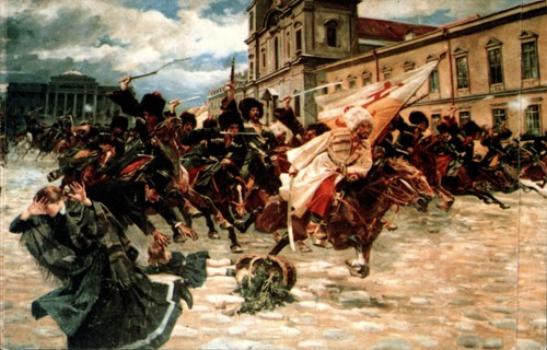 Charge the cossacks - charge, of