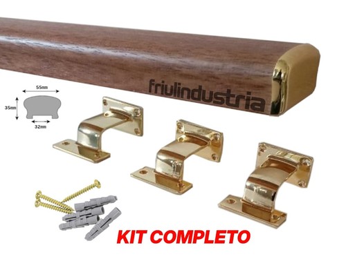 Corrimano legno sagomato - in,