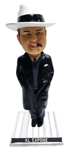 Bobblehead capone mobster - al,