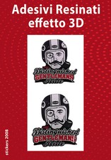 2 Adesivi 3D Resinati CAFE