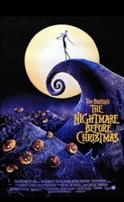 Tim Burton's The Nightmare Before Christmas 1997 Rare Unmounted 35mm Film Cells