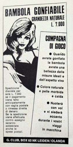 Bambola gonfiabile leiden - bambola,