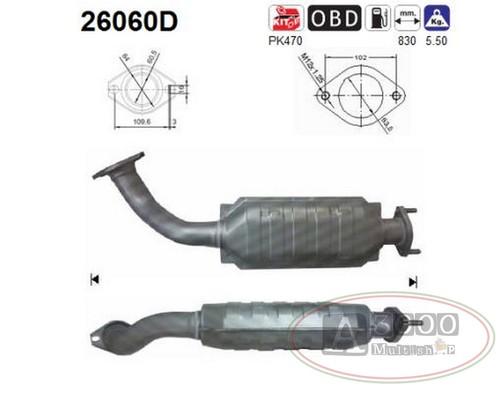Catalizzatore dfc mitsubishi - catalizzatore,
