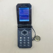 Sony Ericsson Jalou F100i Blue – Cellulare a Conchiglia Vintage Funzionante