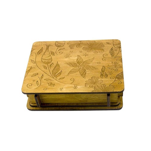 Scatola puzzle legno - scatola,