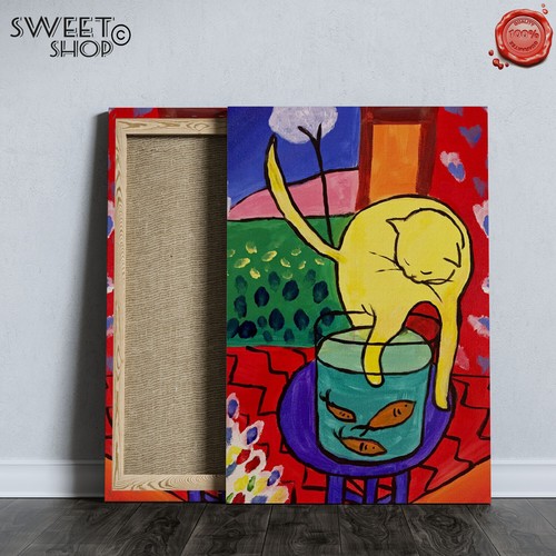 Matisse gatto pesci rossi - matisse,