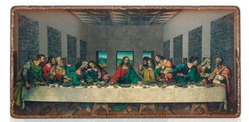 Quadro ultima cena legno - quadro,