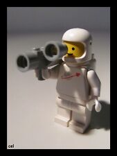 LEGO: Minifig ~ Astronauta spaziale classico bianco / 462 493 6928 6970 6980 (sp006)