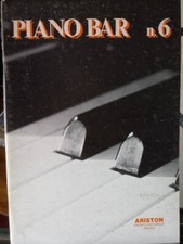 PIANO BAR n. 6 - Spartito Songbook edizione Ariston, nuovo
