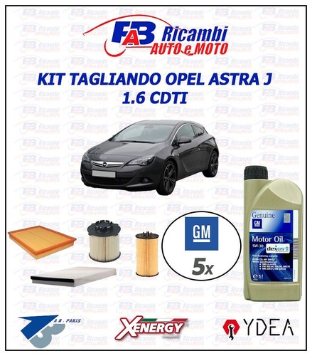 Kit tagliando opel astra 6 - tagliando,