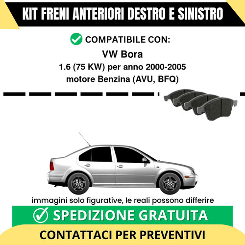 Pastiglie freno anteriori - pastiglie, per