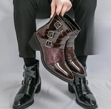 Scarpe con tacco alto in pelle