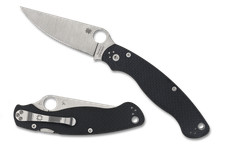 Coltello tascabile Spyderco Knives Military 2 Sprint Run C36CFP2 fibra di carbonio CPM S90V