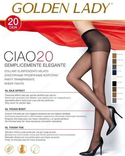Gruppo collant golden lady - 10,
