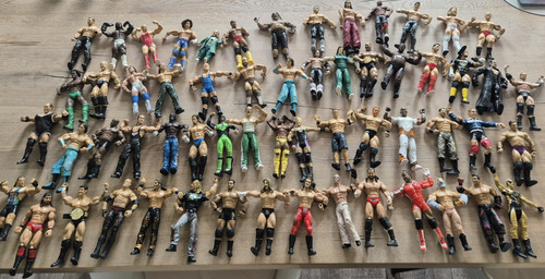 Wwe wrestling collezione - wwe, 60+