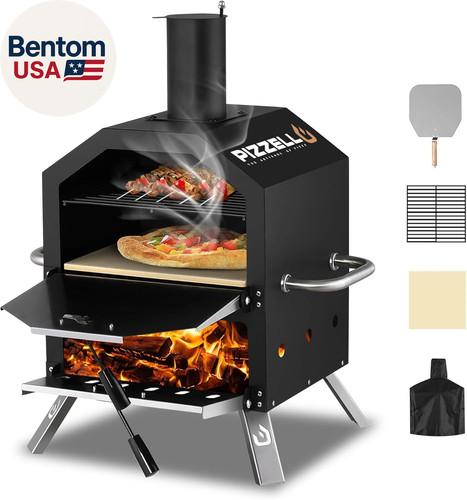 Forno pizza esterno - esterno, a