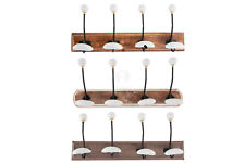 ATTACCAPANNI A MURO IN LEGNO