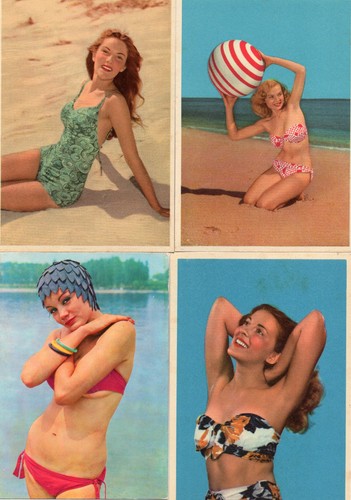 Lotto cartoline vintage - lotto, 4