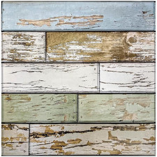 Pannelli Murali 3D Decorazione Murale Interna Legno Pannelli Decorativi PVC, 10 