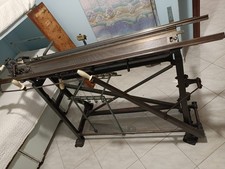 Macchina maglieria professionale funzionante marca "DUBIED" + dipanatore "EDCO"