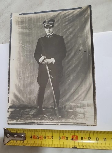Antica foto militare - antica, primi