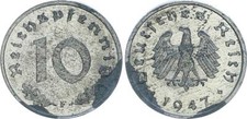 Occupazione alleata pfennig - occupazione, 10