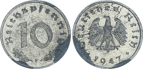 Occupazione alleata pfennig - alleata,