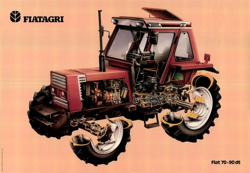 Fiat fiatagri ritaglio - fiat, 70-90