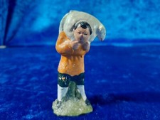 *PR1 Presepe vintage statuine  pasta gesso pastori capre pecore fontana asta 14