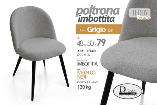 Poltrona sedia sala pranzo - sala,