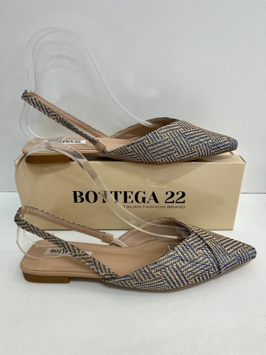 Slingback blu donna - 37,