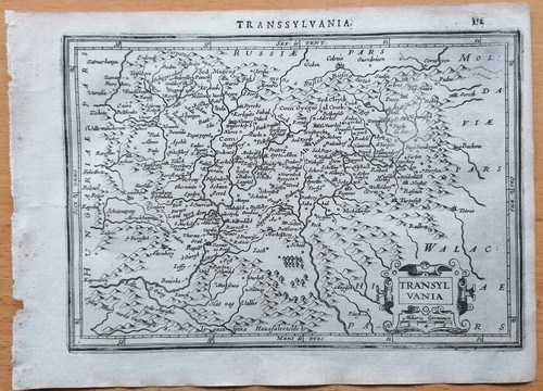 Transilvania mappa originale - transilvania,