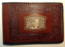 ALBUM in cuoio maroquin porta