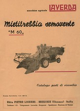 Mietitrebbia Laverda M 60