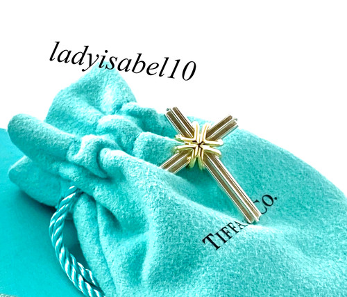 Ciondolo croce firma tiffany - ciondolo,