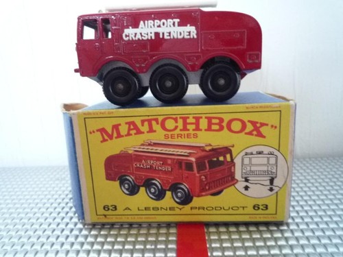 Matchbox fire crash - matchbox, tender